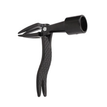 Standing Weed Puller with Aluminum Alloy Claws, Ergonomic Manual Weeding Tool for Garden and Lawn