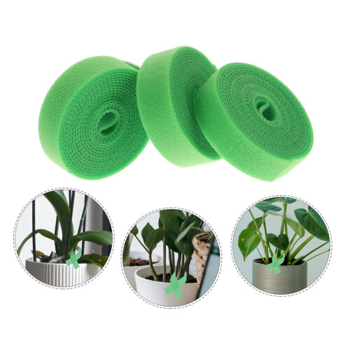 Adjustable Reusable Garden Cable Tie Rolls for Fast Secure Plant Support and Custom Length Training 2