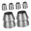 6Pcs Iron Axe Handle Wedges Set for Secure Reinforcement and Easy Hammer Installation 1