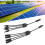 Solar Y Branch Connector 1 to 4 Expansion MC4 Parallel Adapter Cable for Solar Panel Easy Plug Installation 2