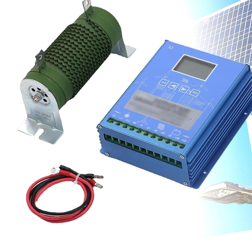 48V 1200W Wind Solar Hybrid Charge Controller Mppt Boost Charging With Realtime Lcd Display 9092120311792