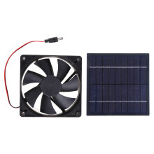 20W Solar Exhaust Fan for Attic Shed and Greenhouse, Solar Ventilation Fan for Chicken Coop Garage