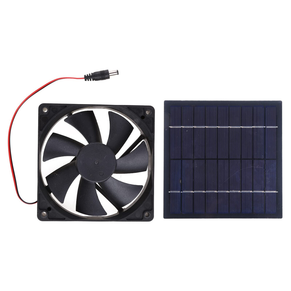 20W Solar Exhaust Fan For Attic Shed And Greenhouse, Solar Ventilation Fan For Chicken Coop Garage 9073542831129