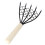 Clam Digging Rake with Ergonomic Wood Handle, Sharp Claw Seafood Dredge Tool for Beach and Mud 1
