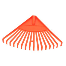 Small Garden Rake Lightweight Nylon Leaf Rake for Planting Weeding and Yard Cleanup