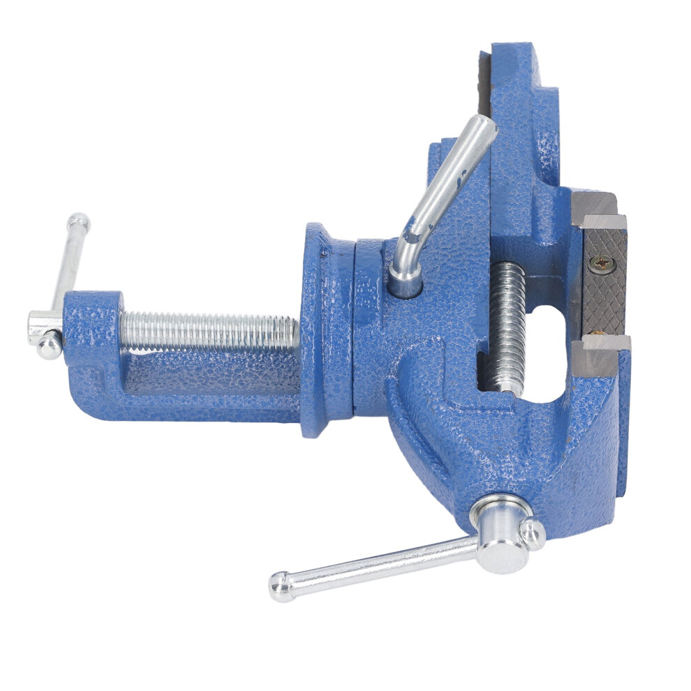 Premium Vise Clamp On Bench 360 Rotating For Diy Woodworking 2.5In 9321393494131