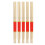 12 Pairs 7A Maple Drum Sticks for Beginners, Lightweight Ergonomic Design for Practice and Performance 2