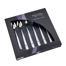 Arthur Price Classic Willow Set Of 6 Long Drink Spoons