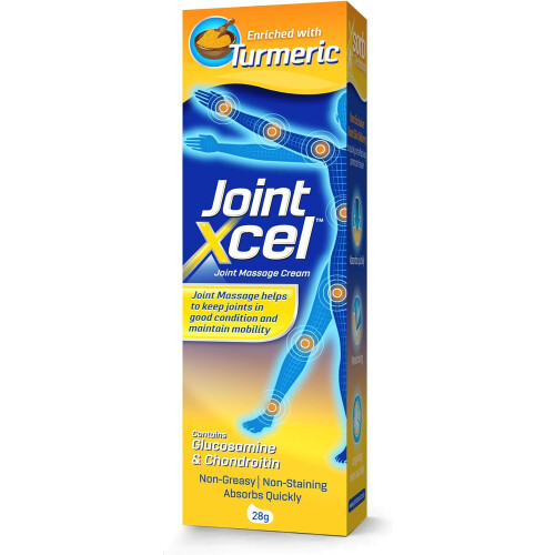 JointXcel Joint Massage Cream enriched with Turmeric 28g