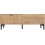 Seconique Miami 2 Drawer Coffee Table - Oak Effect/Black 3