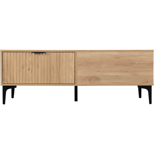Seconique Miami 2 Drawer Coffee Table - Oak Effect/Black 2