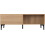 Seconique Miami 2 Drawer Coffee Table - Oak Effect/Black 5