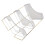 3-Tier Makeup Shelf Organizer, Transparent 14