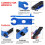 Solar Connector Tool MC4 Spanner Wrench for DIY Installation, Lightweight Durable 1PC Plastic 5