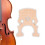 4/4 Maple Cello Bridge Replacement, Adjustable Durable Maple Bridge for Enhanced Tonal Clarity and Precision Fit 1