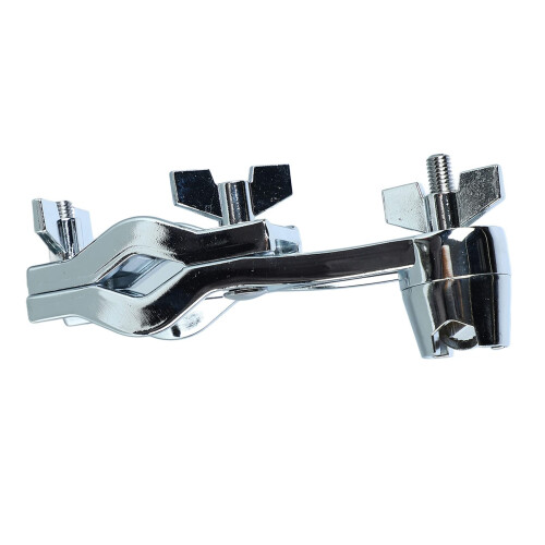 Adjustable Drum Clamp with Secure Metal Grip, Space Saving Cymbal Mount Holder for Drum Rack