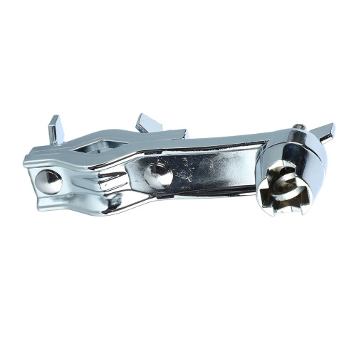 Adjustable Drum Clamp with Secure Metal Grip, Space Saving Cymbal Mount Holder for Drum Rack 1