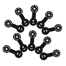 50pcs Shade Net Clips for Greenhouse and Garden, Reusable Plastic Sunshade Fasteners with Secure Grip