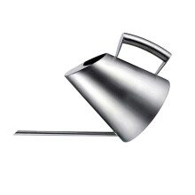 Stainless Steel Watering Can with Precise Long Spout for Indoor Plants and Succulents, Durable Metal Build
