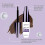 Zephoco Brown Tearable Liquid Eyebrow Pencil Natural Hair Flow Extremely Thin Brush Stroke Durable No Makeup Setting 3