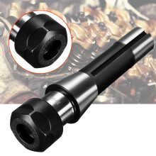 R8 ER20 7/16 pouce support de mandrin a pince droit Tige d'extension de mandrin de fraisage CNC R8 arbre porte-broche