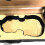 Violin Case 60cm x 21.5cm Hardshell Allaround Protection with Hygrometer Convertible Backpack Straps 2