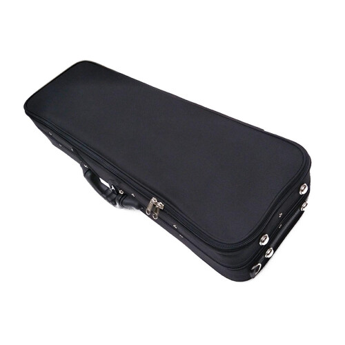 Violin Case 60cm x 21.5cm Hardshell Allaround Protection with Hygrometer Convertible Backpack Straps 2