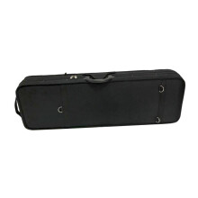 Violin Case 60cm x 21.5cm Hardshell Allaround Protection with Hygrometer Convertible Backpack Straps