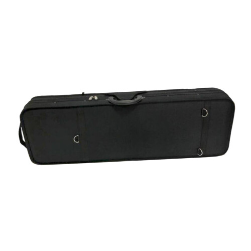 Violin Case 60cm x 21.5cm Hardshell Allaround Protection with Hygrometer Convertible Backpack Straps