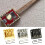 3 String Guitar Bridge Golden Adjustable Hardtail Tailpiece for Cigar Box Guitar with Screws 2