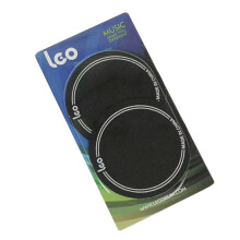 2Pcs Bass Drum Patch Drumhead Protector Double Pedal Compatible LowEnd Tone Control Pad