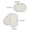 2Pcs Bass Drum Patch Drumhead Protector Double Pedal Compatible LowEnd Tone Control Pad 5