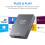 2 in 1 CFexpress Type A  Card Reader USB 3.2 10Gbps Memory Card Reader CFExpress Card Reader Adapter Dual-Slot for SLR 4