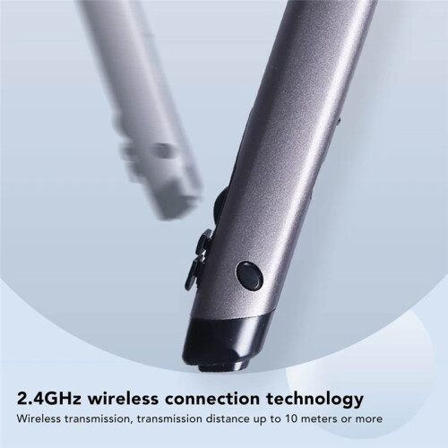 Wireless Mouse Pen 2.4G Optical Pocket Pen Mouse with Function for Laptop Tablet Smartphone Wireless Mouse Pen 1