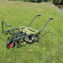 Actiaspet Fishing Trolley PU Wheel Folding Cart