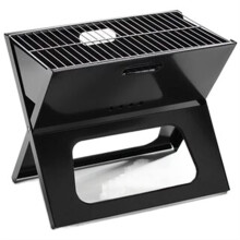Portable Charcoal Grill with Thickened Metal Build, Folding BBQ Grill for Outdoor Cooking and Camping