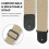 Capybara Pattern Adjustable Electric and Bass Guitar Strap with Comfortable Shoulder Support for Musicians 4