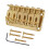 Electric Guitar Bridge 69mm Hardtail Design Gold Fixed Saddles  Load Stable Tuning Replacement 5