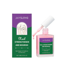 Limited time!!Jaysuing Pink Nourishing Nail Polish Gentle Care for Natural Nail Shine Daily Nail Care Polish