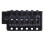 Electric Guitar Tremolo Bridge Set Black 6 String Replacement with Precise Tremolo Control and Smooth Vibrato 3