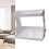 2-Layer Storage Rack PET White 29x20.5x26.5cm 4