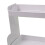 2-Layer Storage Rack PET White 29x20.5x26.5cm 6