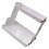 2-Layer Storage Rack PET White 29x20.5x26.5cm 9