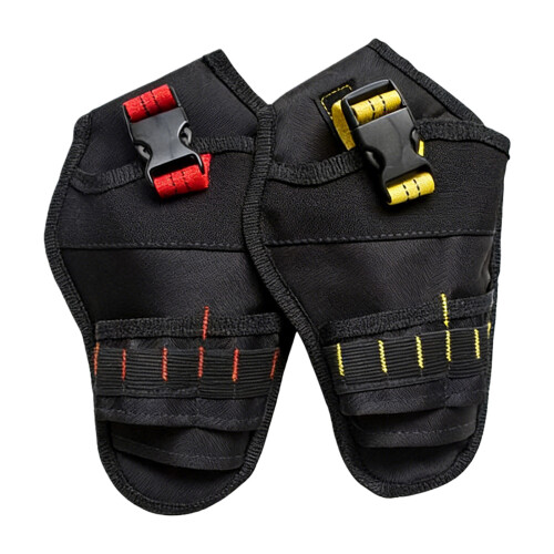 Compact Multiple Pocket Design Drill Tool Kit Featuring-Red 1