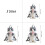 Realistic Cats Plush Backpack For Home Decors Or Play-Gray 45CM 4