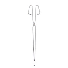 Stainless Steel BBQ Tongs 55cm ExtraLong Handle NonSlip Charcoal Grip for Outdoor Grilling and Camping