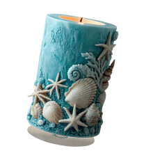 Flache 2D-Acryltafel mit drehbarem Sockel, Ornament,-SCT239