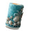 Flache 2D-Acryltafel mit drehbarem Sockel, Ornament,-SCT239 1