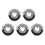 Lightweight M14 Universal Fast Release Lock Nut For Angled-4 2