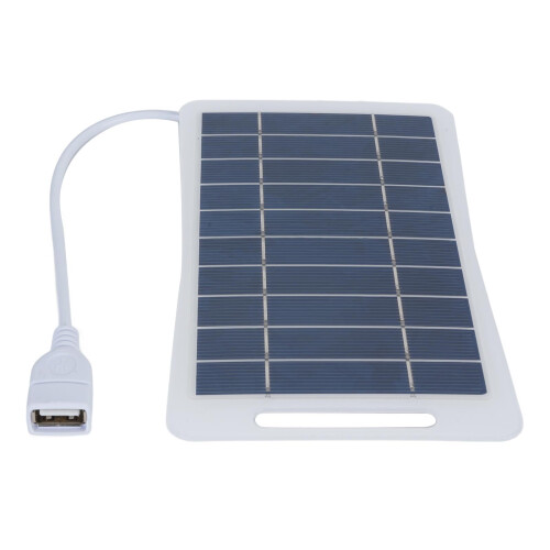 Portable Solar Panel Kit with USB Output,  Efficiency Monocrystalline Charger for RV Camper Caravan